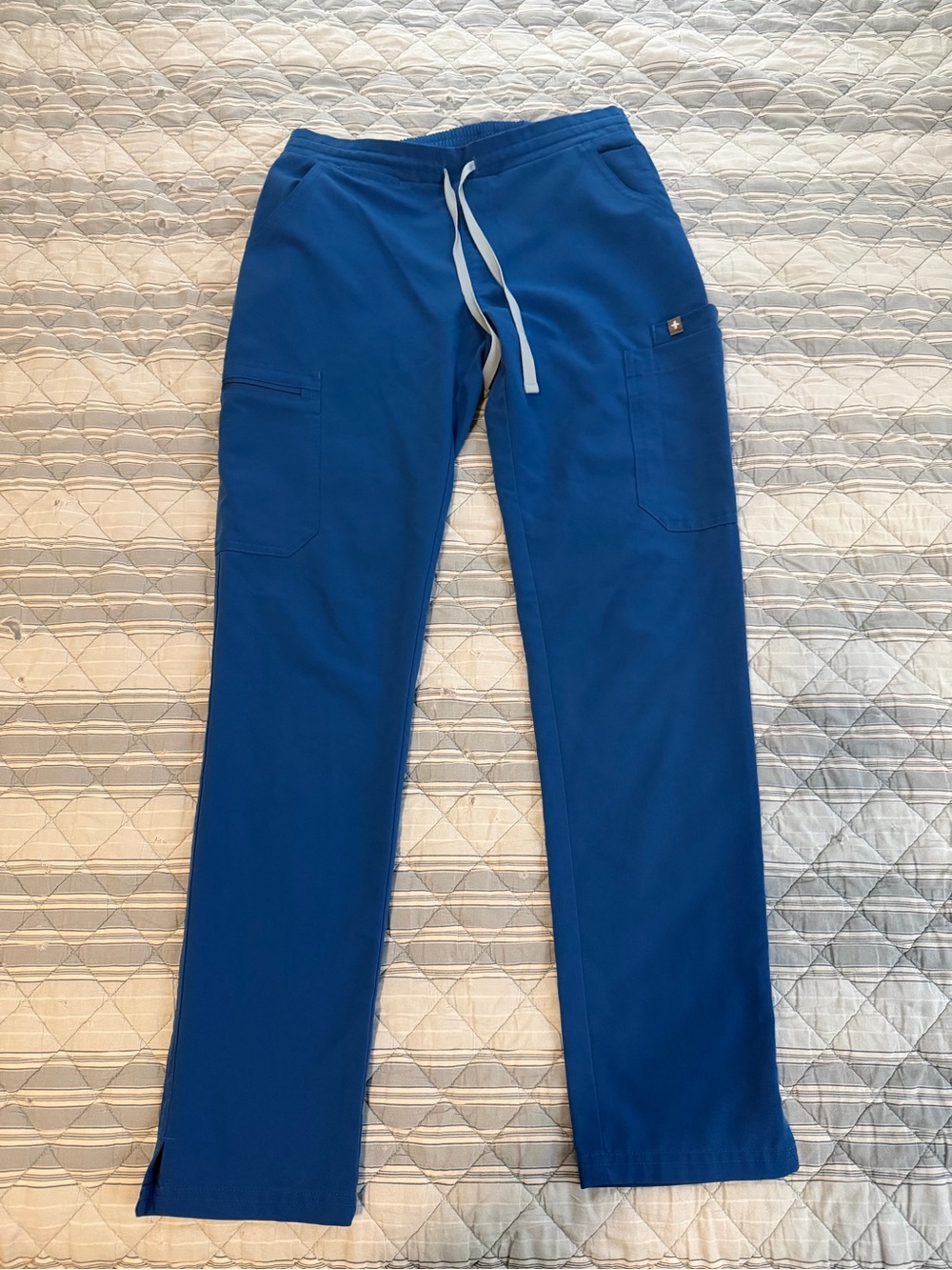 XS Figs Royal Blue Women's Yola Scrub Pants
